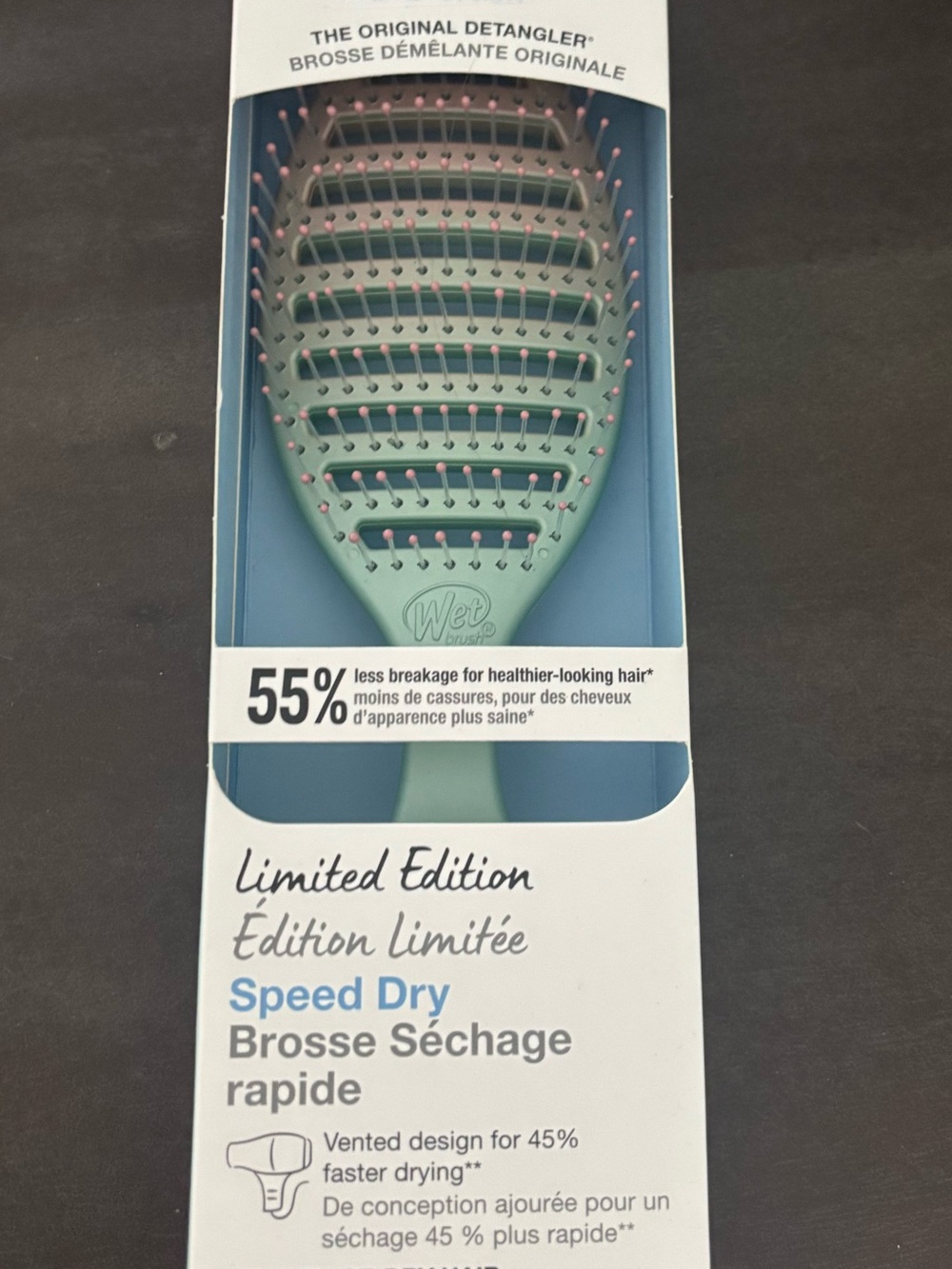 Wet Brush Limited Edition Speed Dry Vent Brush - Mint Green